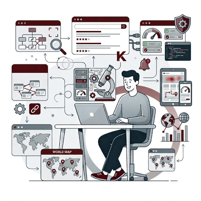 Audit de précence Web